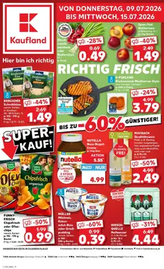 Vorschau von dem Prospekt des Geschäftes Kaufland, gültig ab dem 09.07.2026