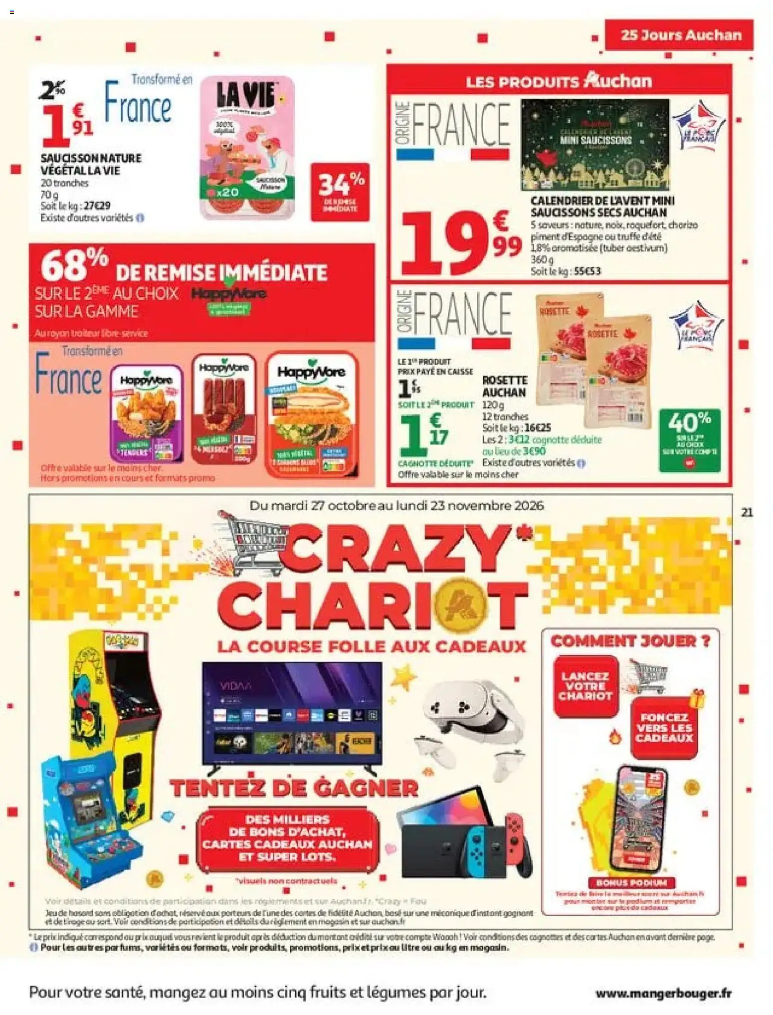 Prévisualisation de Auchan catalogue du magasin Auchan formulaire valide 03/11/2026