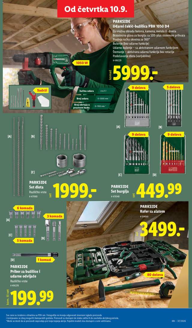Novi Lidl katalog od 10.09.