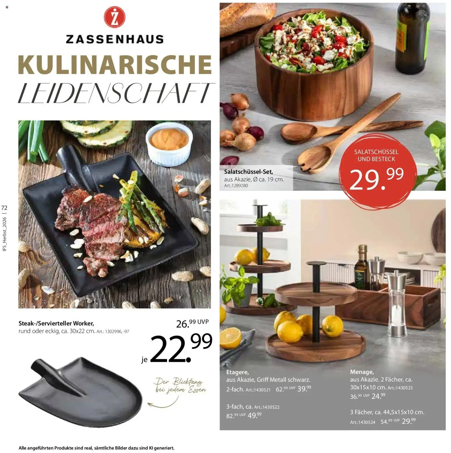 Vorschau von dem Prospekt des Geschäftes Zurbrüggen, gültig ab dem 24.10.2026 - Bilder