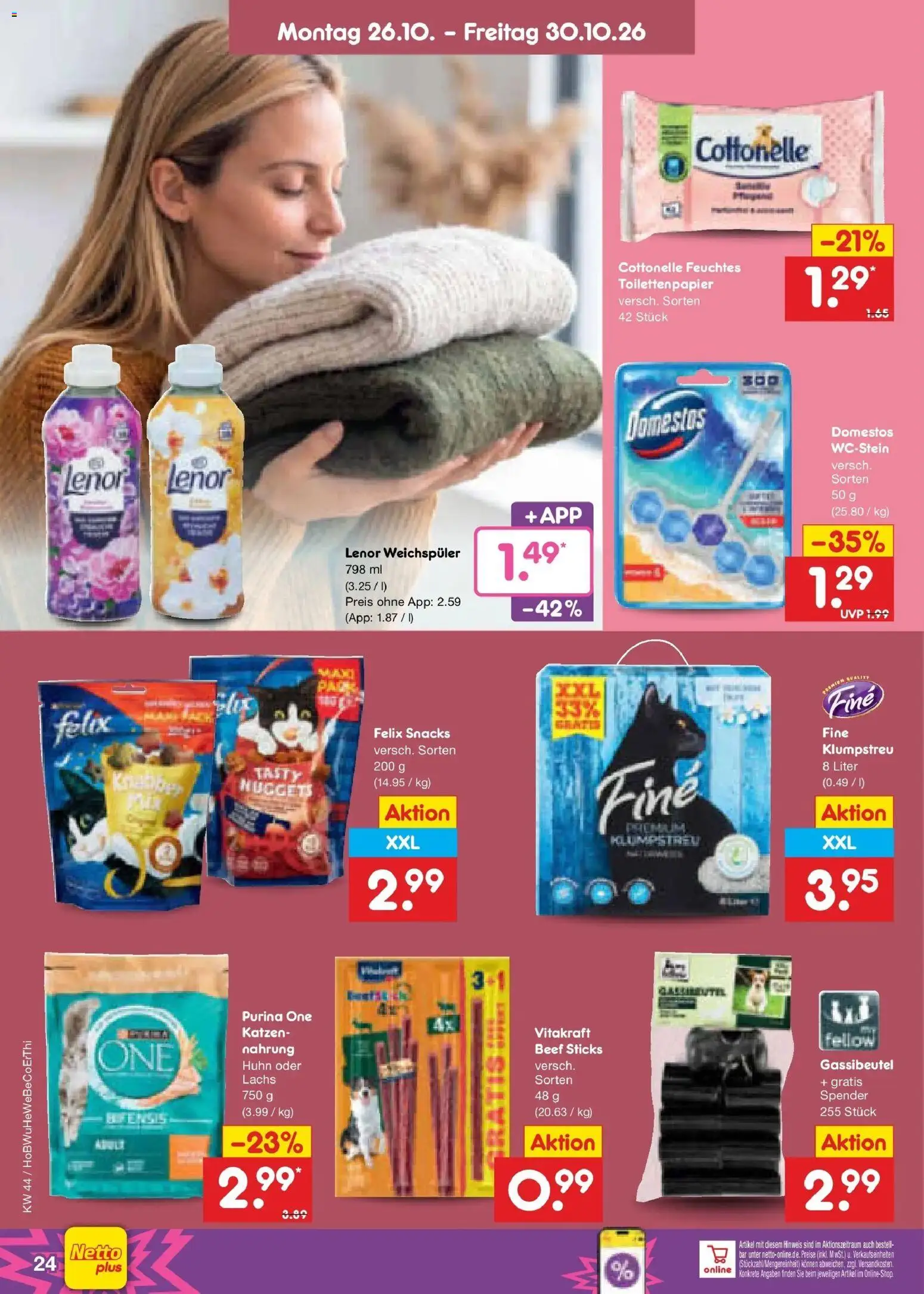 Vorschau von dem Prospekt des Geschäftes Netto Marken-Discount, gültig ab dem 26.10.2026
