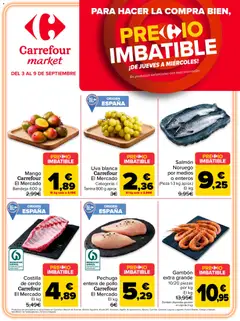 Vista previa del folleto de la tienda Carrefour Market válido desde el 03/09/2026 