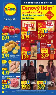 Náhľad Lidl letáku platného od 02.11.2026