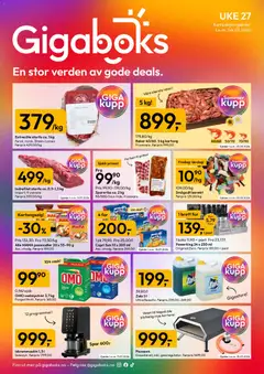 Forhåndsvis Gigaboks kundeavis fra butikk Gigaboks gyldig fra 28/06/2026