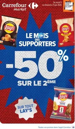 Prévisualisation de Carrefour Market Le mois des supporters du magasin Carrefour Market formulaire valide 09/06/2026