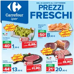 Anteprima dell'opuscolo Carrefour volantino Iper dal negozio Carrefour valido da 20/08/2026