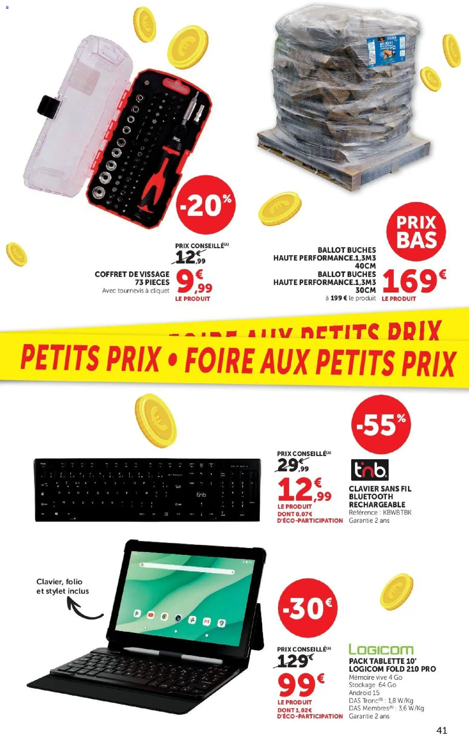 Prévisualisation de Hyper U catalogue du magasin Hyper U formulaire valide 08/09/2026 - Tablette, Clavier, Tournevis, Stylet