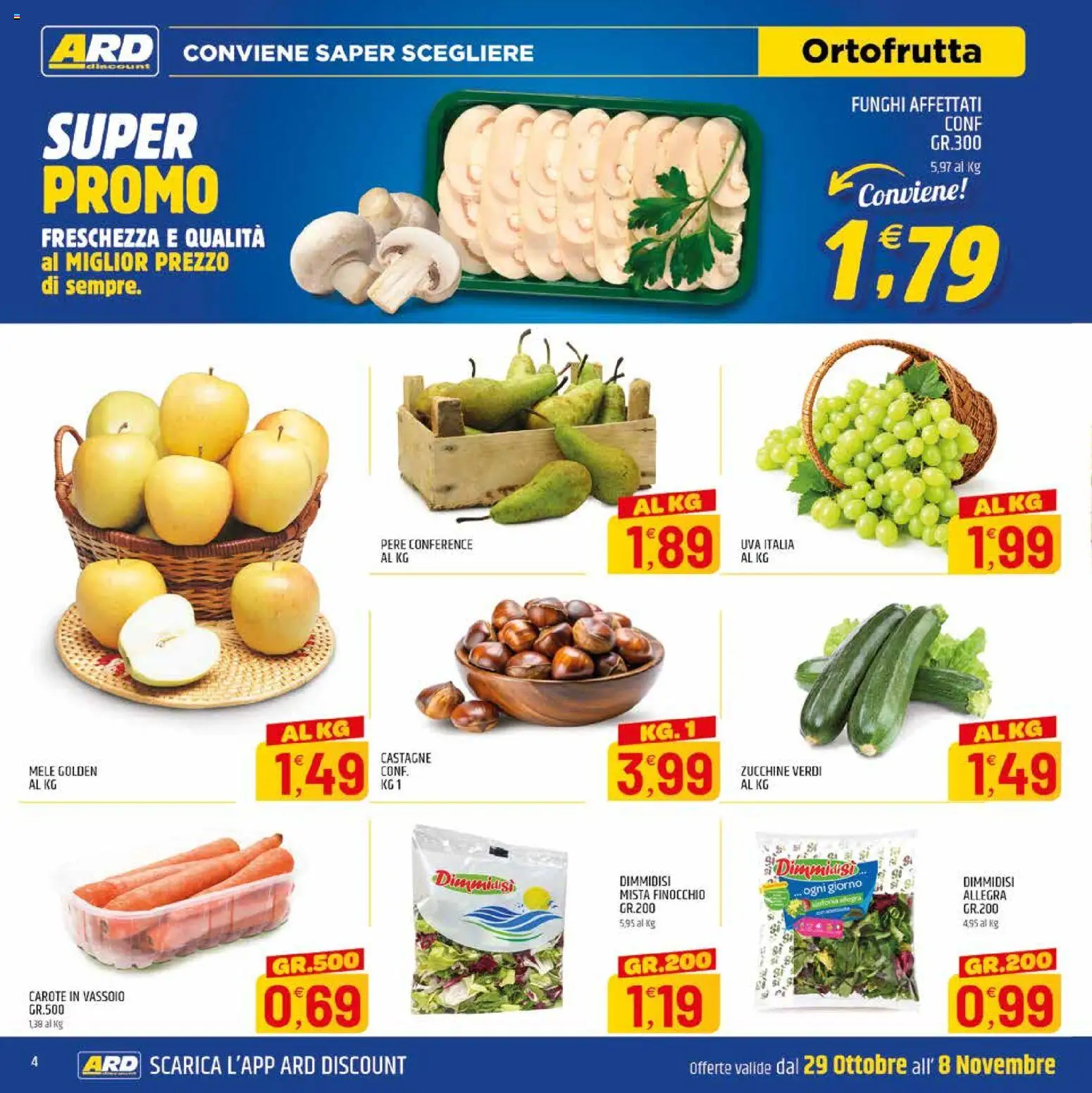 Anteprima dell'opuscolo ARD Discount volantino Sardegna dal negozio ARD Discount valido da 29/10/2026