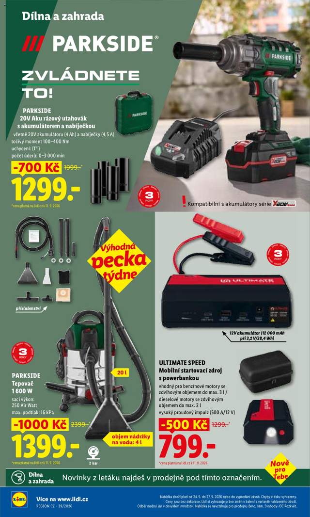 Nový Lidl leták od 24.09.