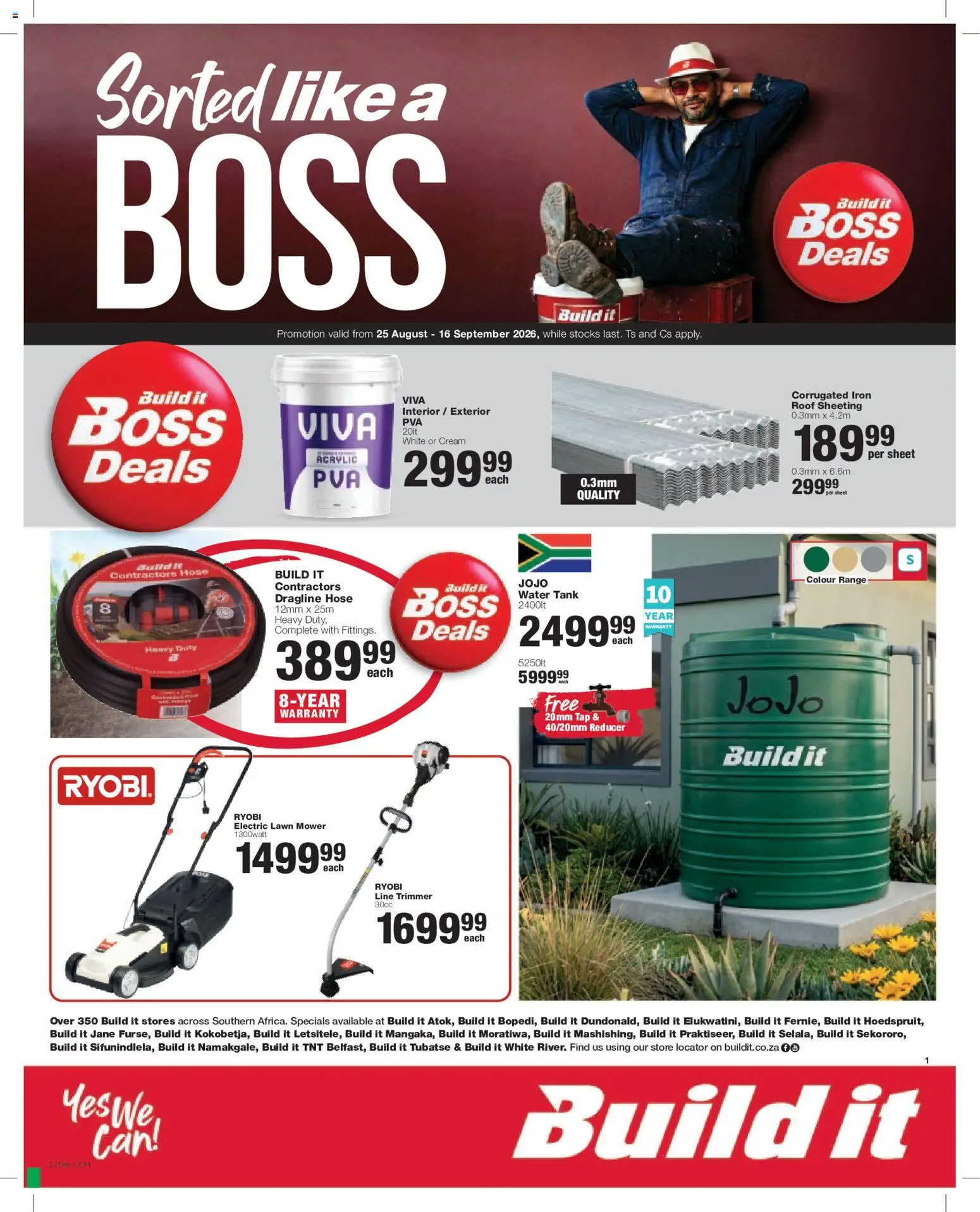 Preview of Build It flyer valid from 25/08/2026