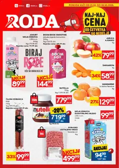 Pregled Roda kataloga - važi od 15.10.2026