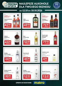 Pogląd gazetki "Makro gazetka - Mocna oferta" ze sklepu Makro ważnej od 12.10.2026