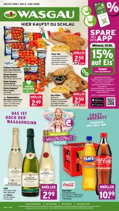 Vorschau von dem Prospekt des Geschäftes Wasgau, gültig ab dem 01.06.2026
