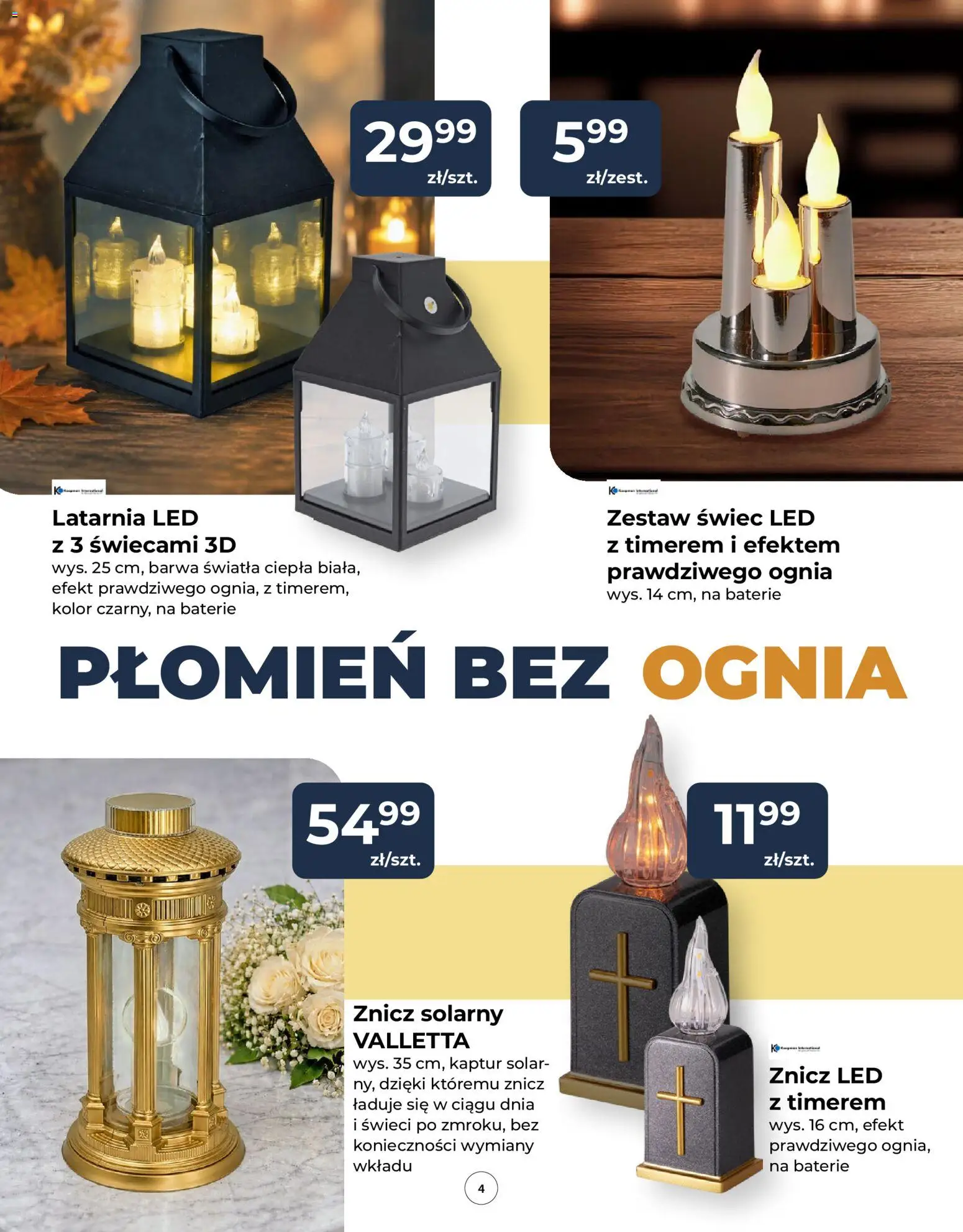 Pogląd gazetki "Mrówka gazetka" ze sklepu Mrówka ważnej od 08.10.2026 - Baterie, Znicz LED