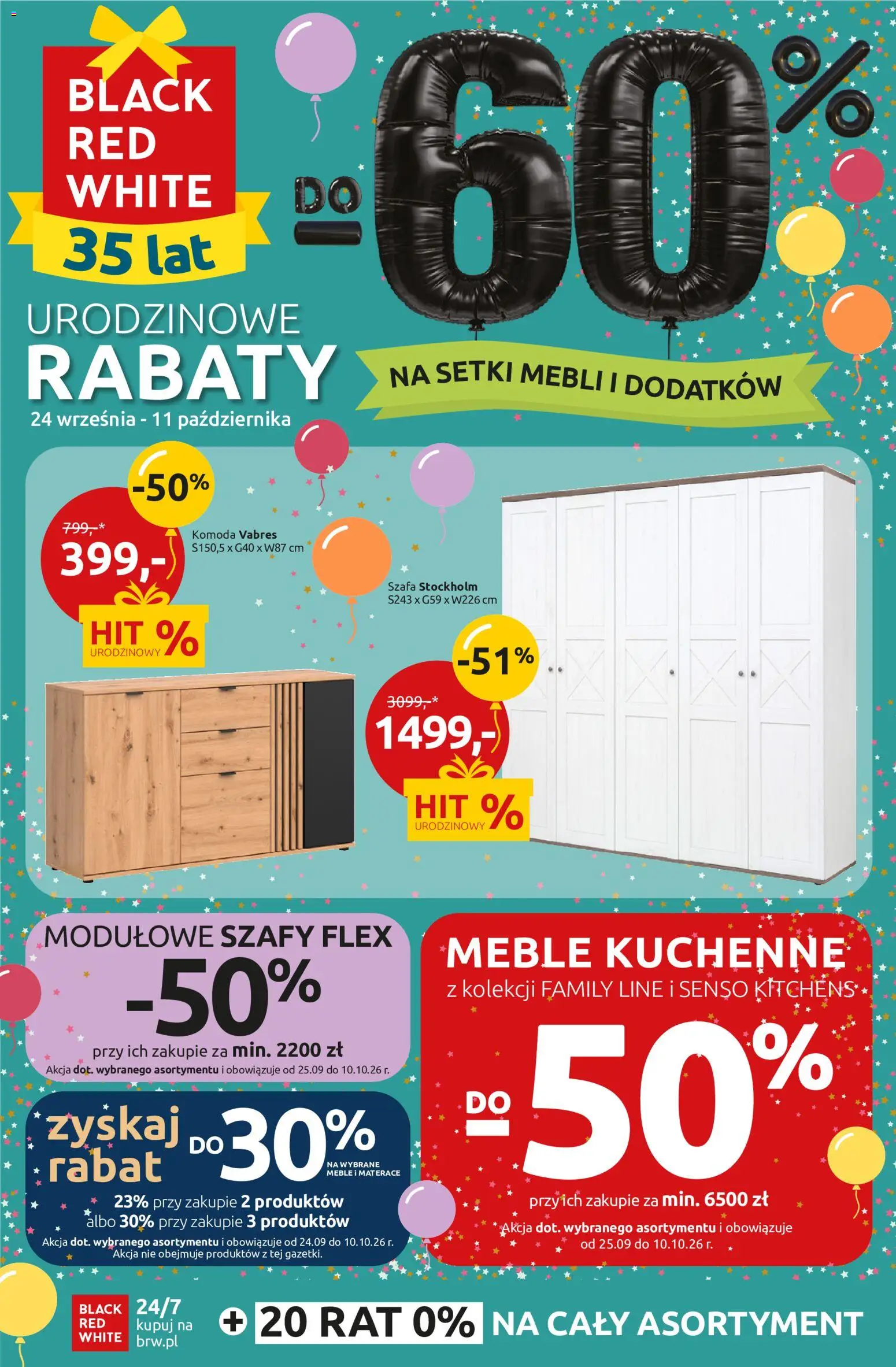 Pogląd gazetki "Black Red White promocje" ze sklepu Black Red White ważnej od 24.09.2026