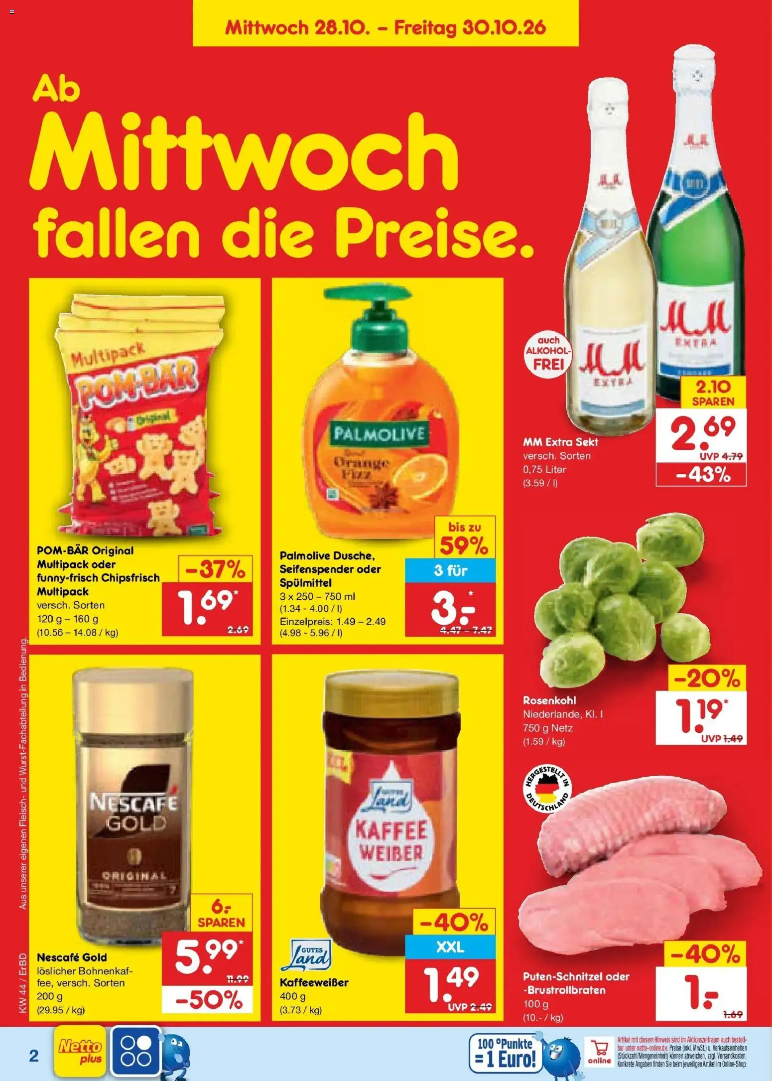 Vorschau von dem Prospekt des Geschäftes Netto Marken-Discount, gültig ab dem 26.10.2026