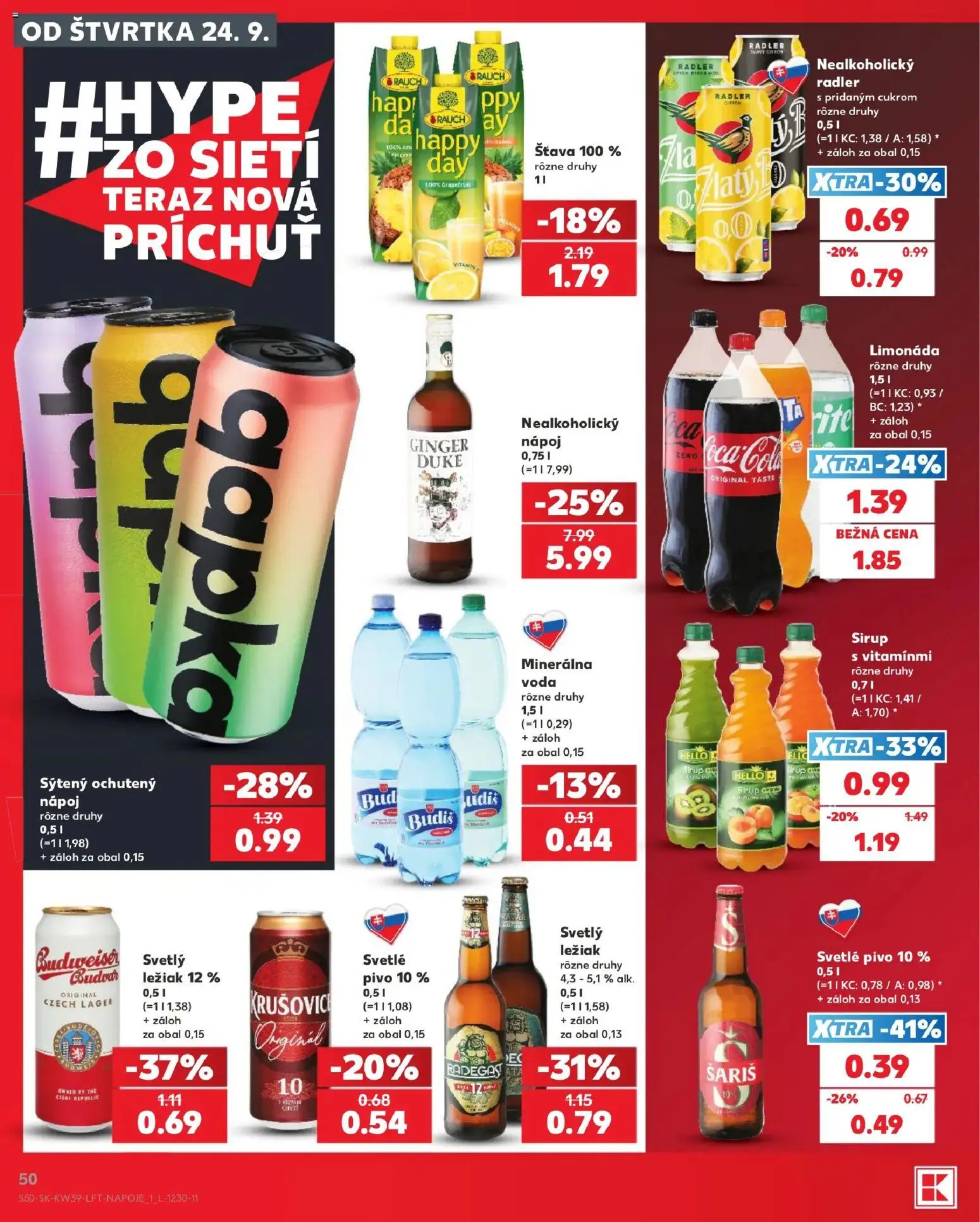 Náhľad Kaufland letáku platného od 24.09.2026