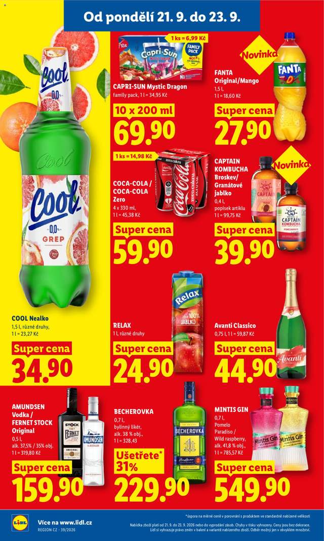 Nový Lidl leták od 21.09.