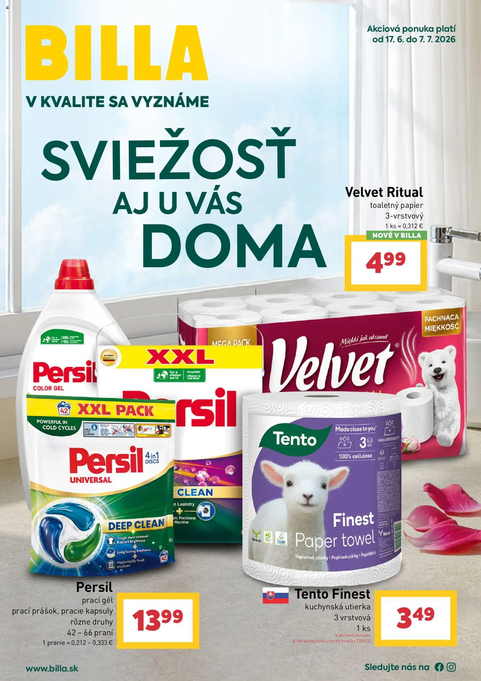 Náhľad Billa letáku platného od 17.06.2026