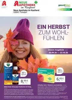 Vorschau von dem Prospekt des Geschäftes Angebote, gültig ab dem 26.09.2026