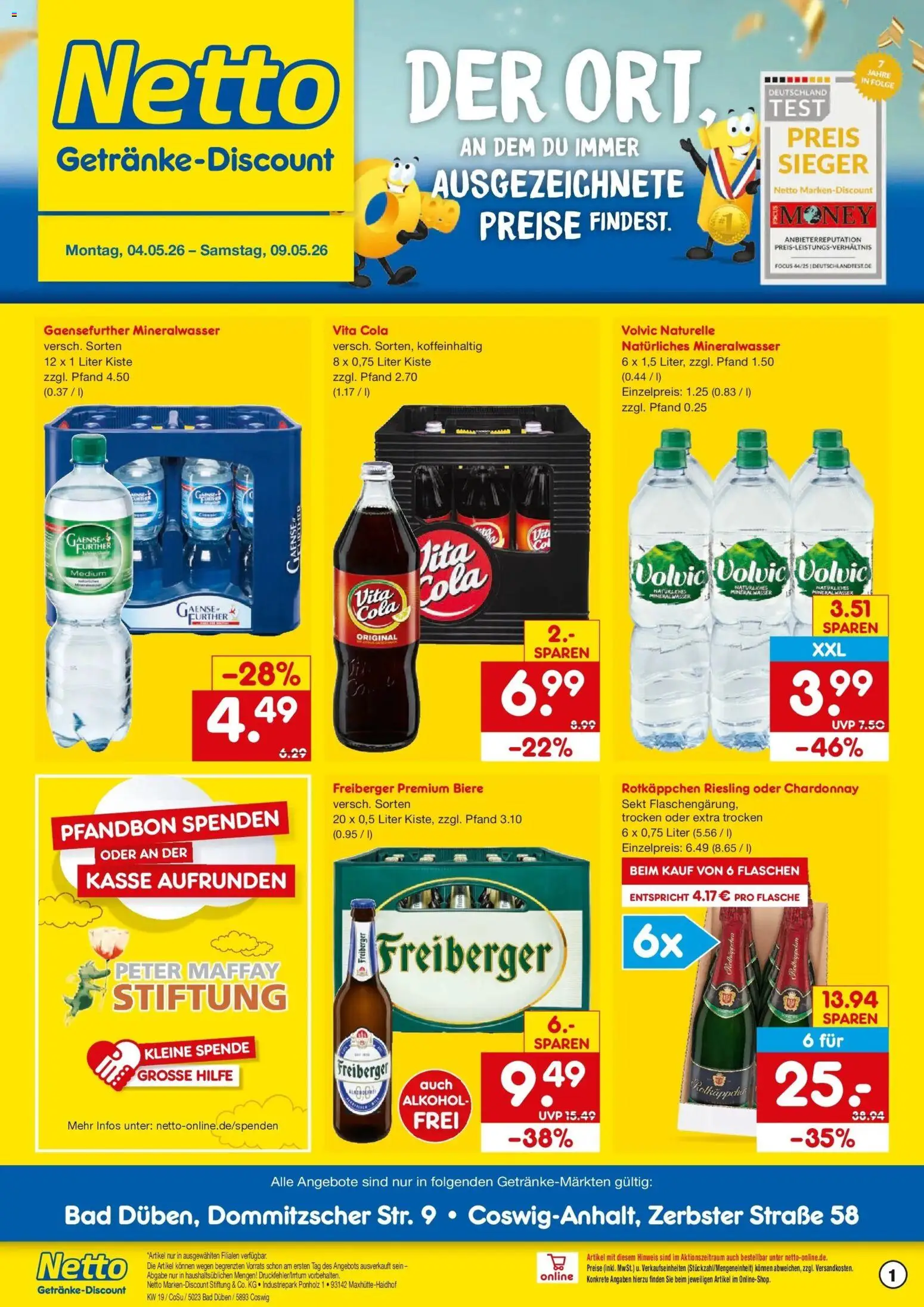 Vorschau von dem Prospekt des Geschäftes Netto Marken-Discount, gültig ab dem 04.05.2026