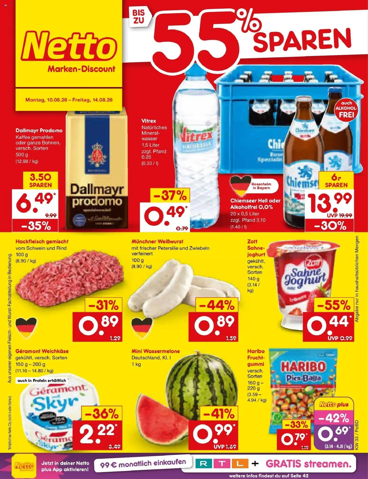 Vorschau von dem Prospekt des Geschäftes Netto Marken-Discount, gültig ab dem 10.08.2026