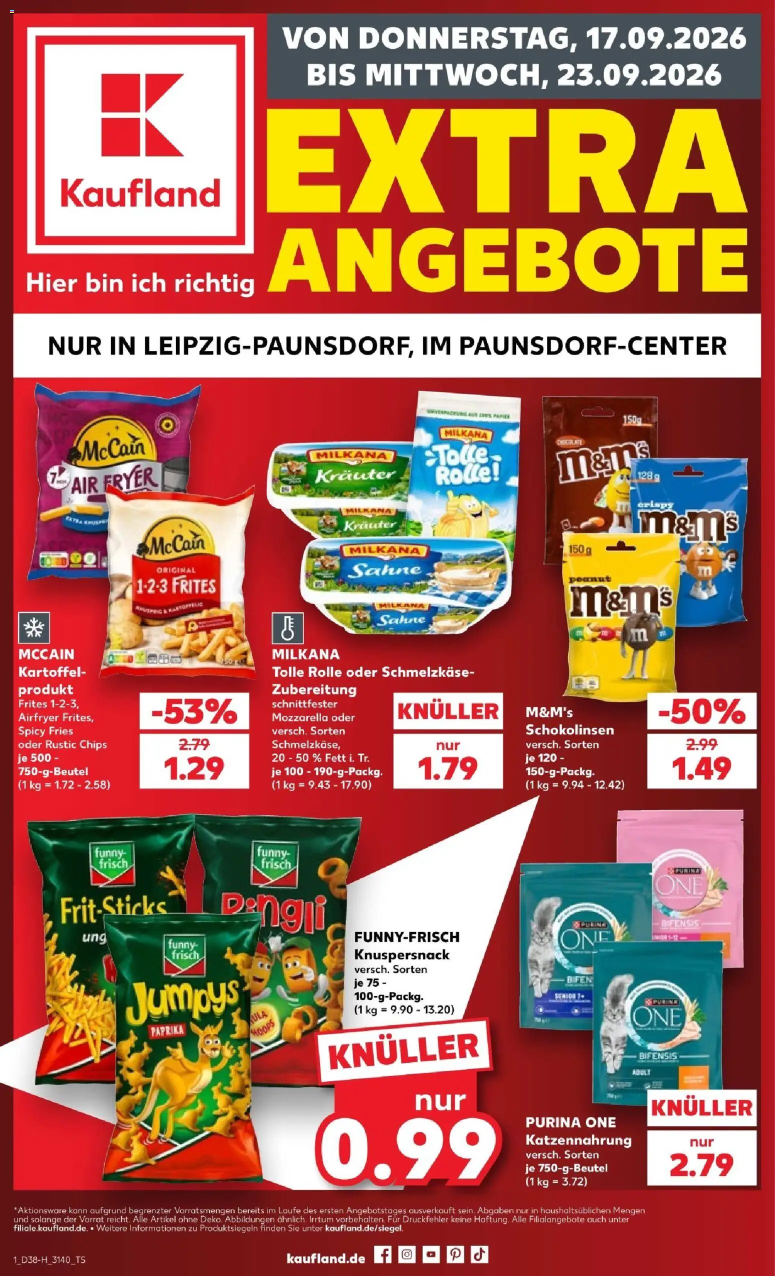 Vorschau von dem Prospekt des Geschäftes Kaufland, gültig ab dem 17.09.2026