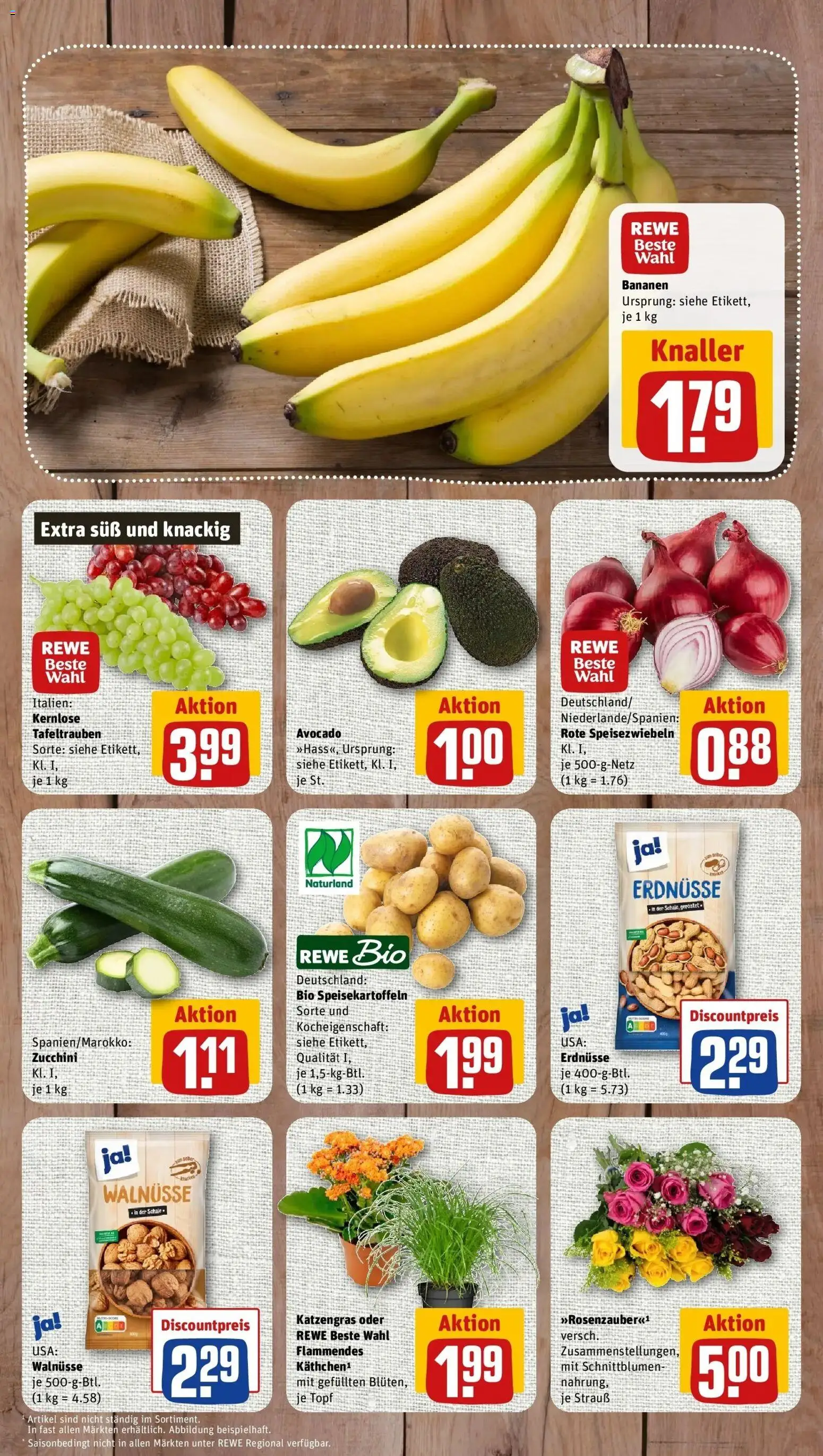 Vorschau von dem Prospekt des Geschäftes Rewe, gültig ab dem 26.10.2026