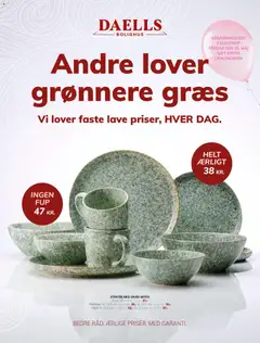 Eksempel på tilbudsavis Daells Bolighus - Tilbudsavis fra butik Daells Bolighus gyldig fra 29/04/2026