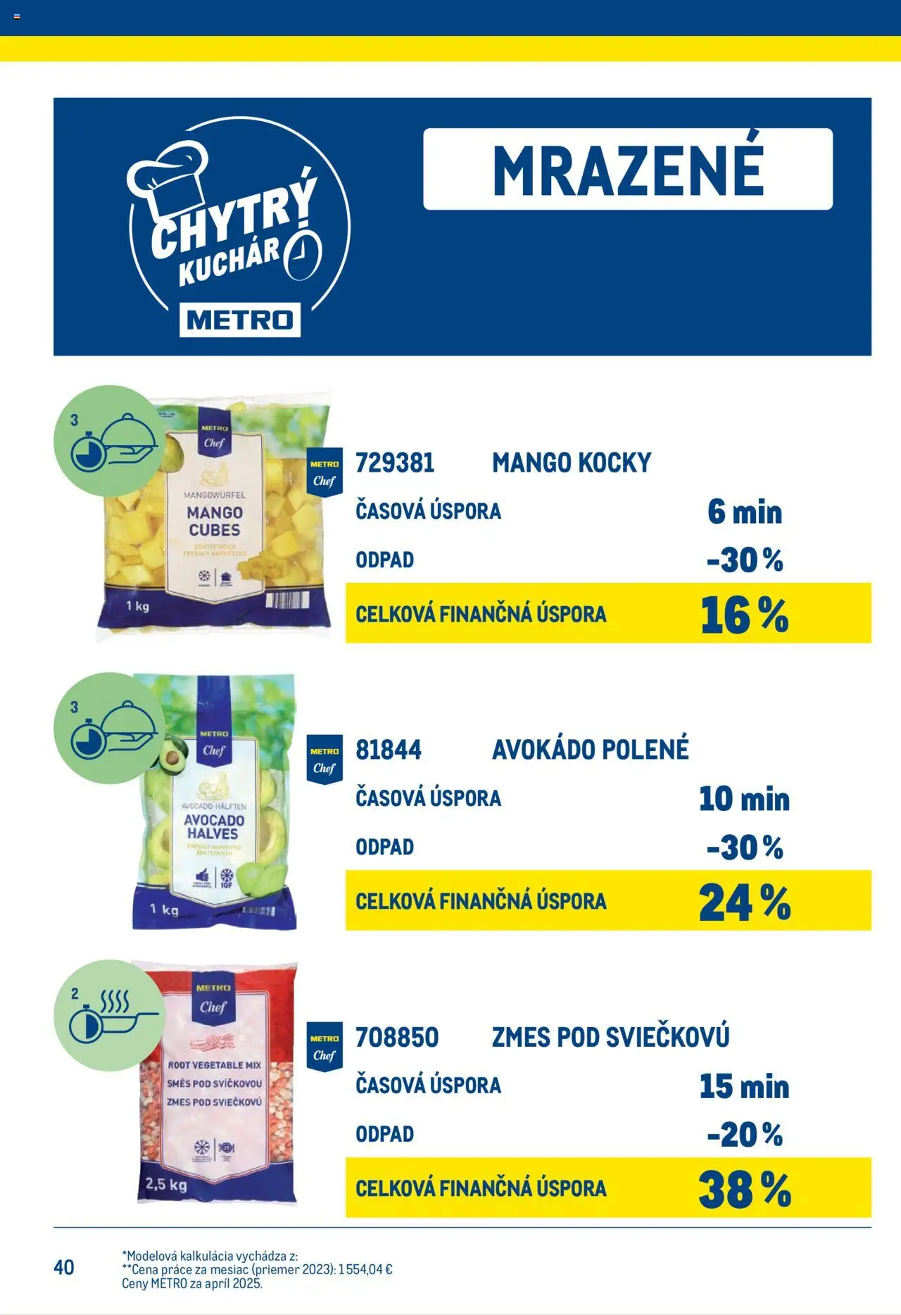 Náhľad Metro letáku platného od 25.06.2025 - Mango, Avokádo