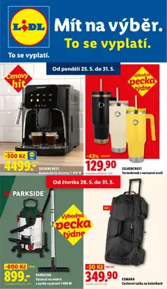 Náhled nabídky: Lidl Lidl leták - Spotřební zboží platný od 25.05.2026