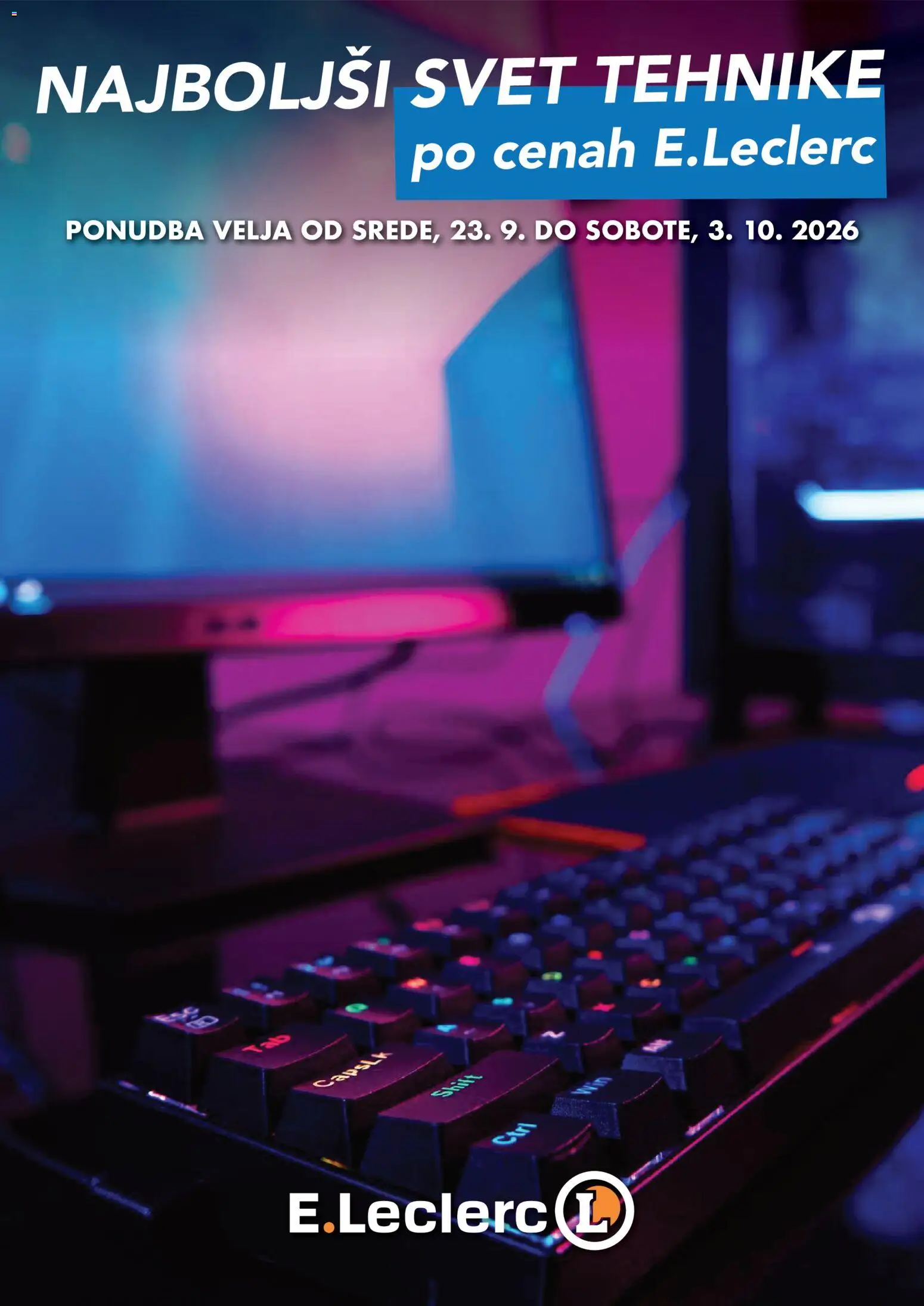 Predogled kataloga iz trgovine E.leclerc veljaven od 23.09.2026
