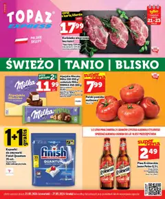 Pogląd gazetki "Topaz gazetka - Express" ze sklepu Topaz ważnej od 21.05.2026