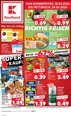 Vorschau von dem Prospekt des Geschäftes Kaufland, gültig ab dem 18.06.2026