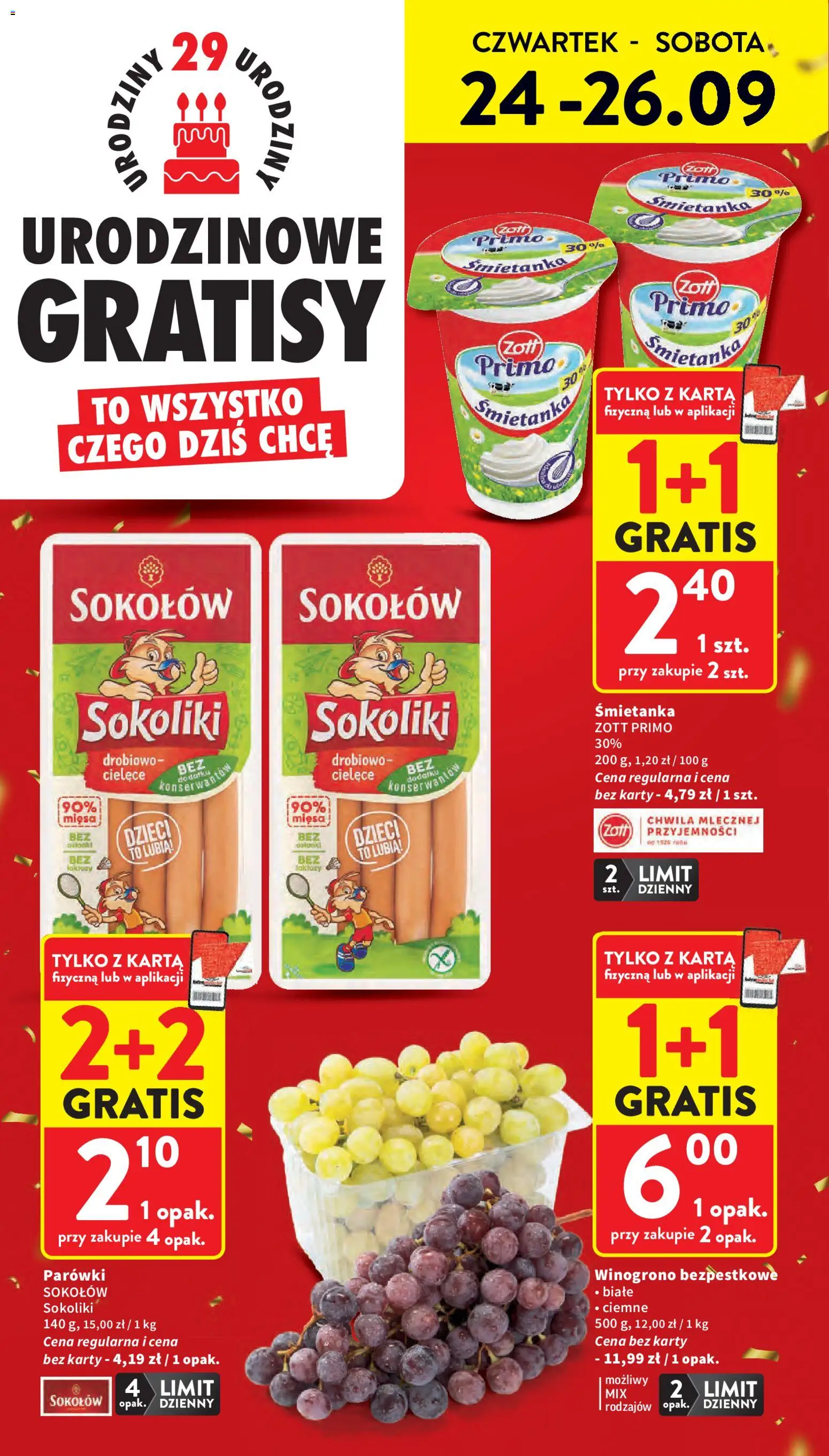 Pogląd gazetki "Intermarche gazetka" ze sklepu Intermarche ważnej od 24.09.2026