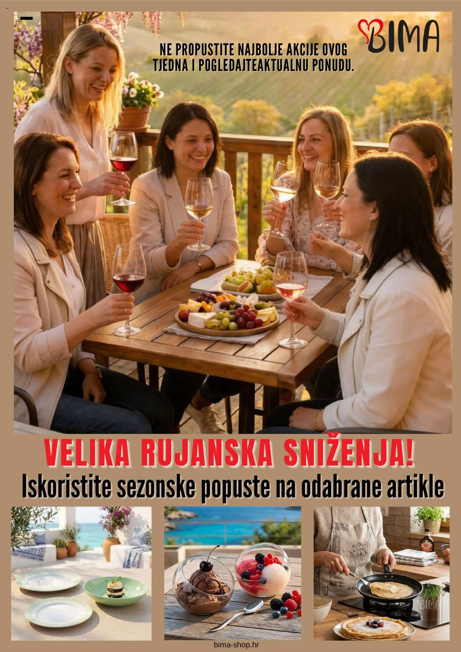 Pregled letka Bima Katalog trgovine Bima vrijedi od 29.09.2026