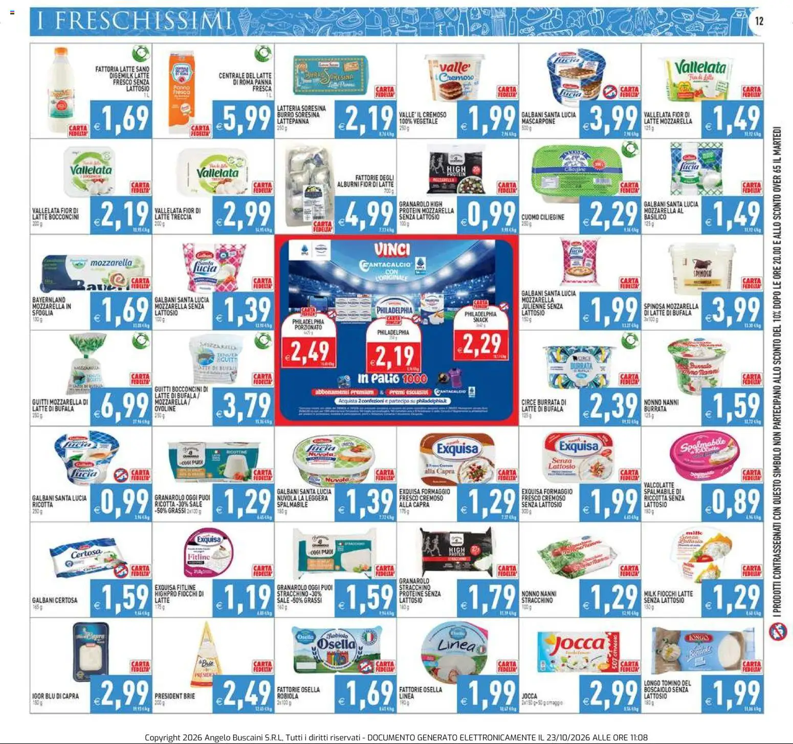 Anteprima dell'opuscolo PIM Supermercati volantino dal negozio PIM Supermercati valido da 23/10/2026