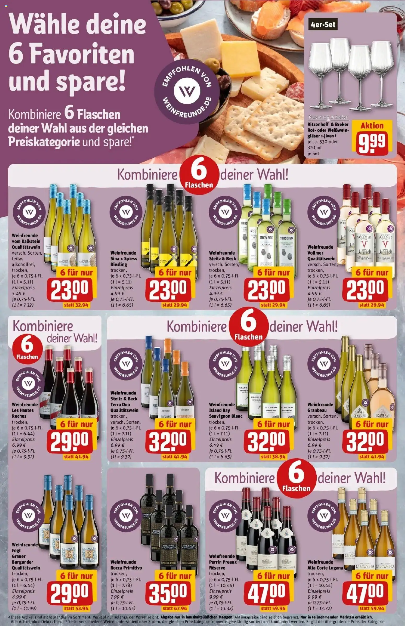 Vorschau von dem Prospekt des Geschäftes Rewe, gültig ab dem 12.10.2026