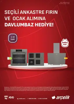 Arçelik Arçelik - Ankastre Kataloğu 01.09.2026 - Broşürünün önizlemesi