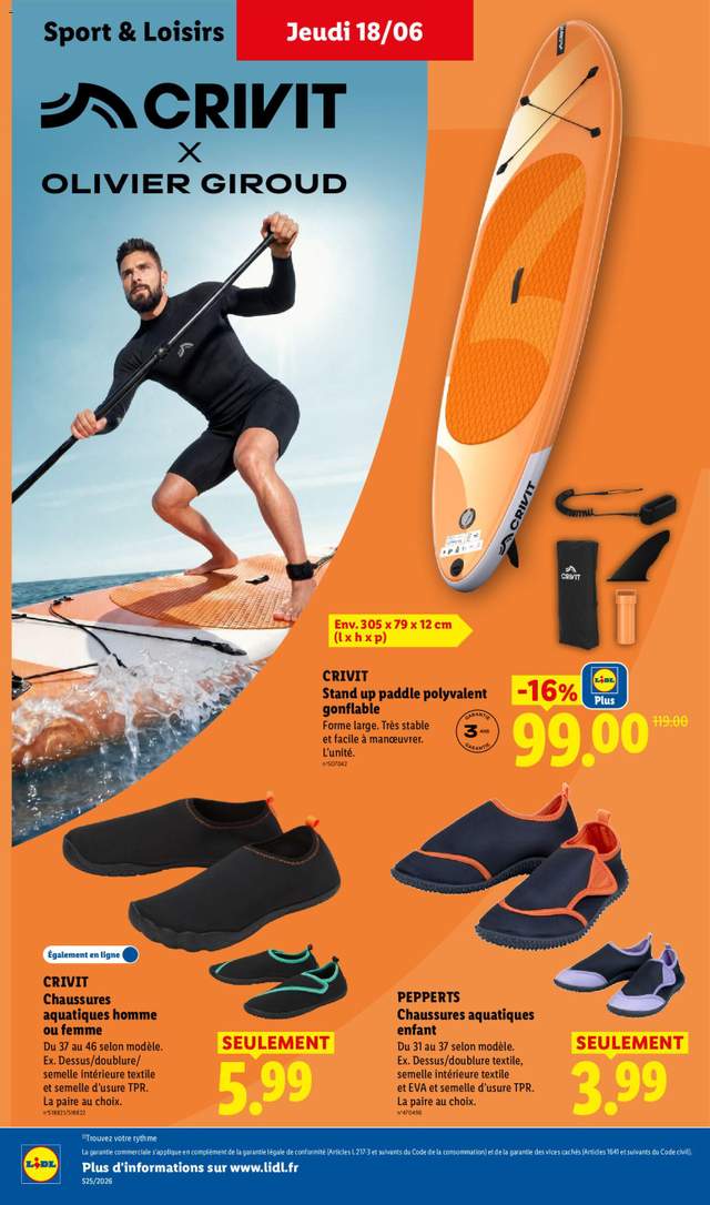 Nouveau catalogue Lidl à partir du 18/06