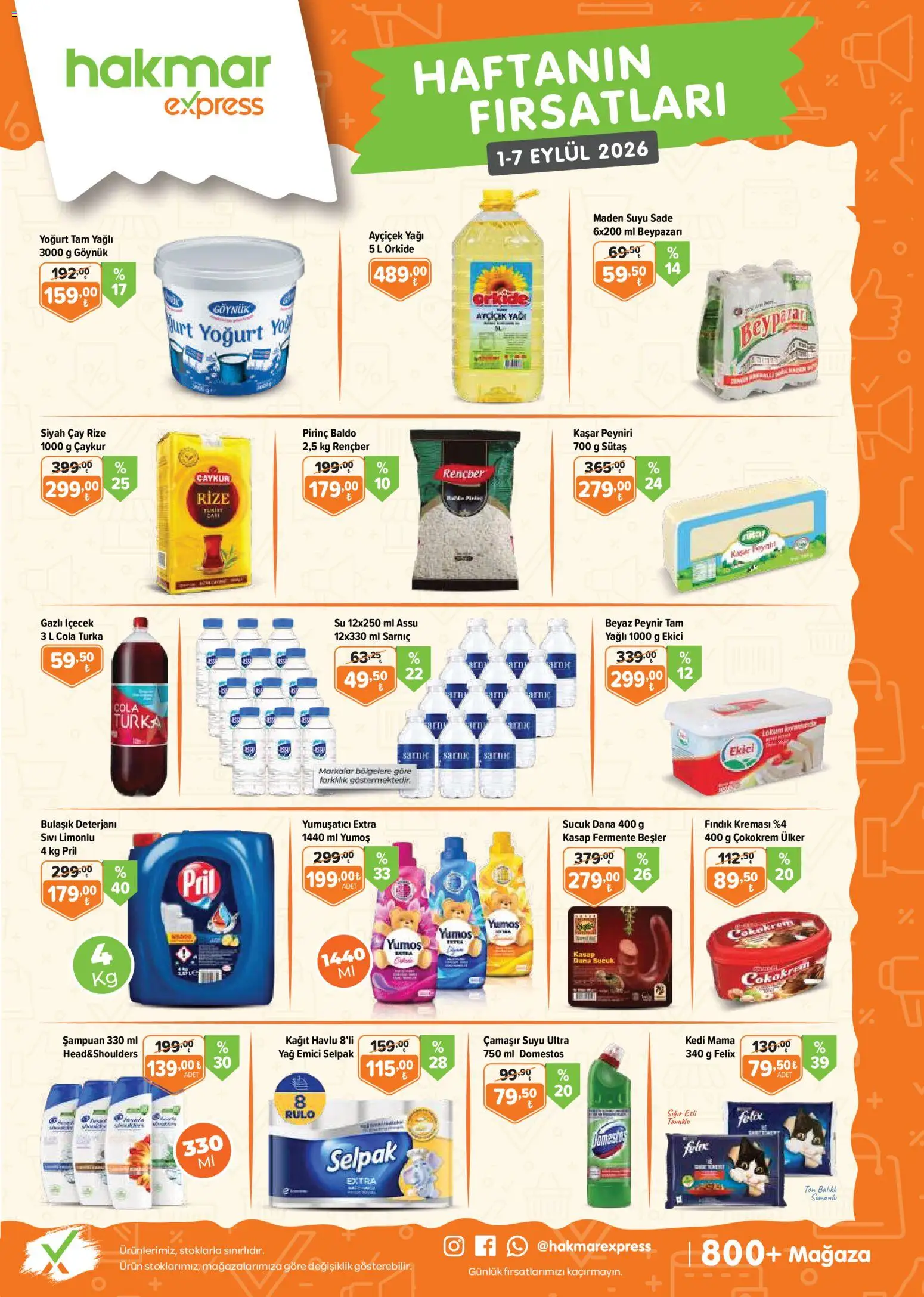 Hakmar Express Hakmar Express Katalog 01.09.2026 - Broşürünün önizlemesi