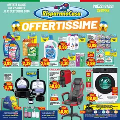 Anteprima dell'opuscolo RisparmioCasa volantino dal negozio RisparmioCasa valido da 27/08/2026
