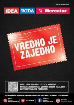 Pregled Idea kataloga - važi od 06.08.2026