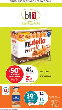 Prévisualisation de bi1 prospectus du magasin bi1 formulaire valide 18/08/2026