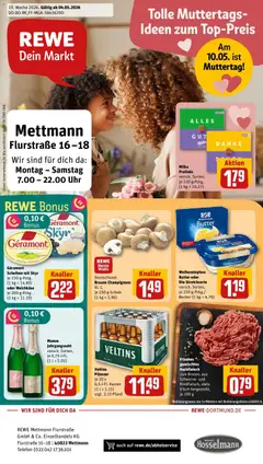 Vorschau von dem Prospekt des Geschäftes Rewe, gültig ab dem 04.05.2026