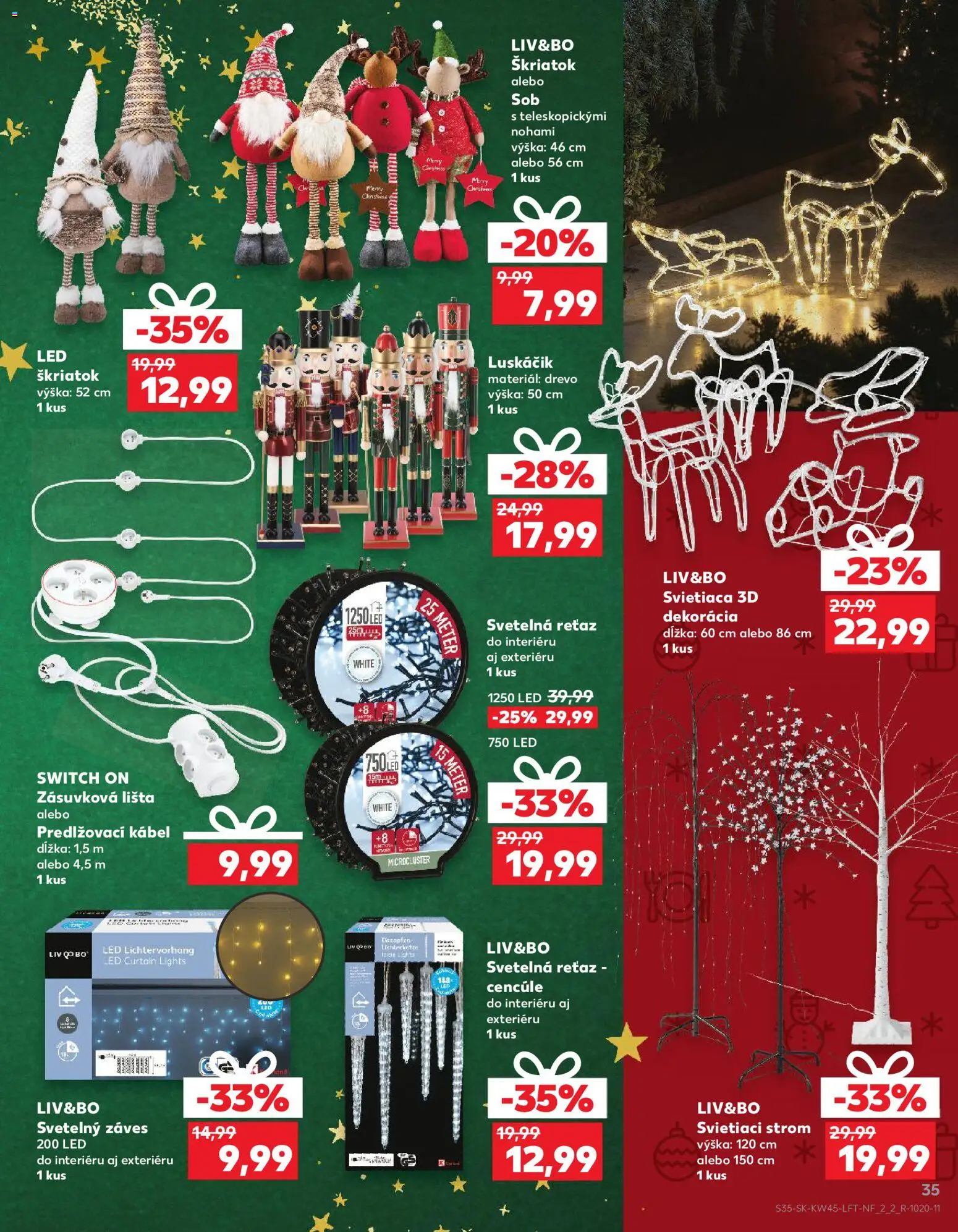 Náhľad Kaufland letáku platného od 06.11.2025 - Led, Kábel