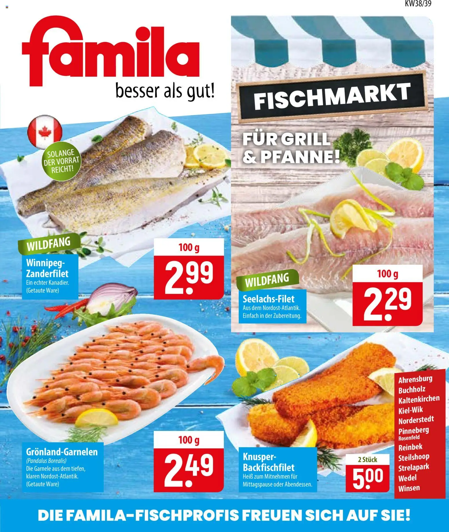 Vorschau von dem Prospekt des Geschäftes Famila, gültig ab dem 14.09.2026