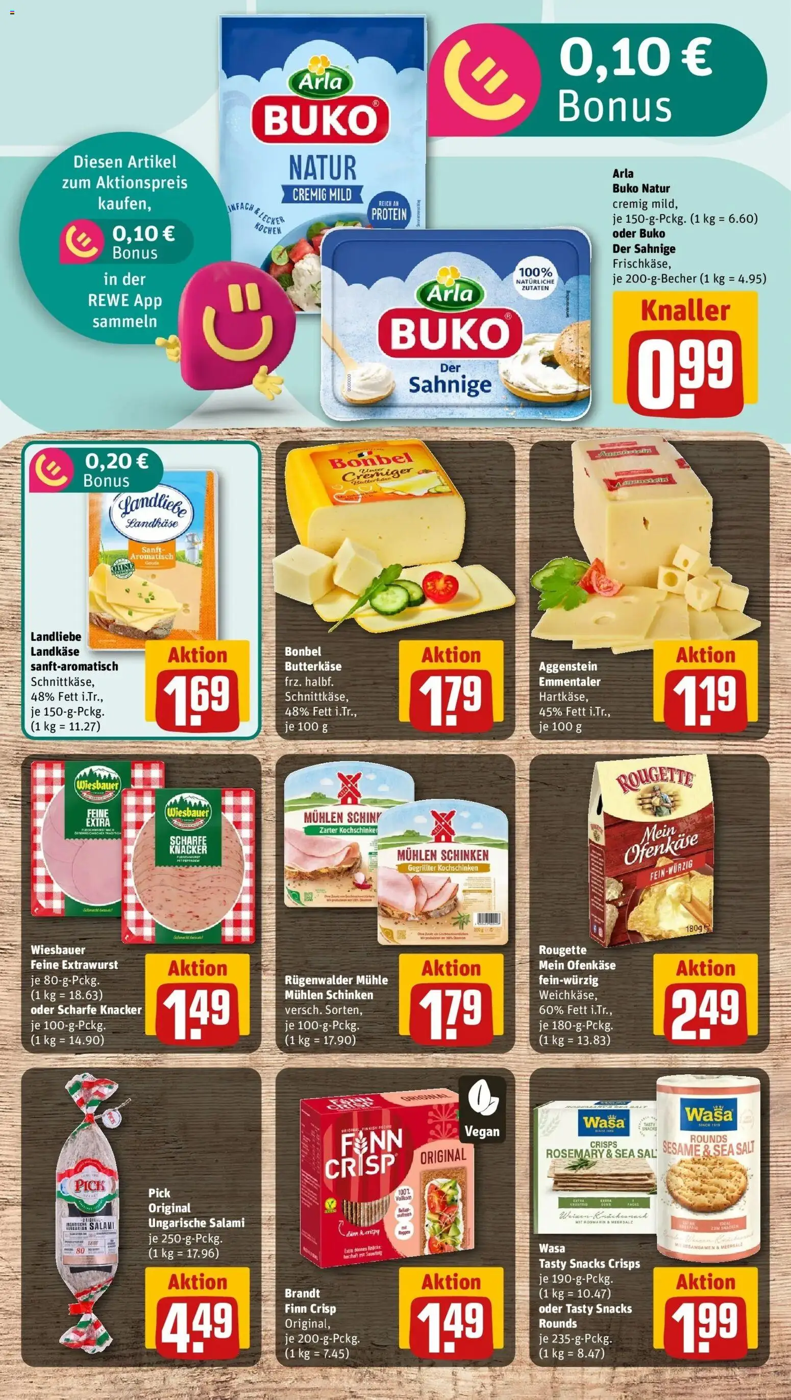 Vorschau von dem Prospekt des Geschäftes Rewe, gültig ab dem 12.10.2026