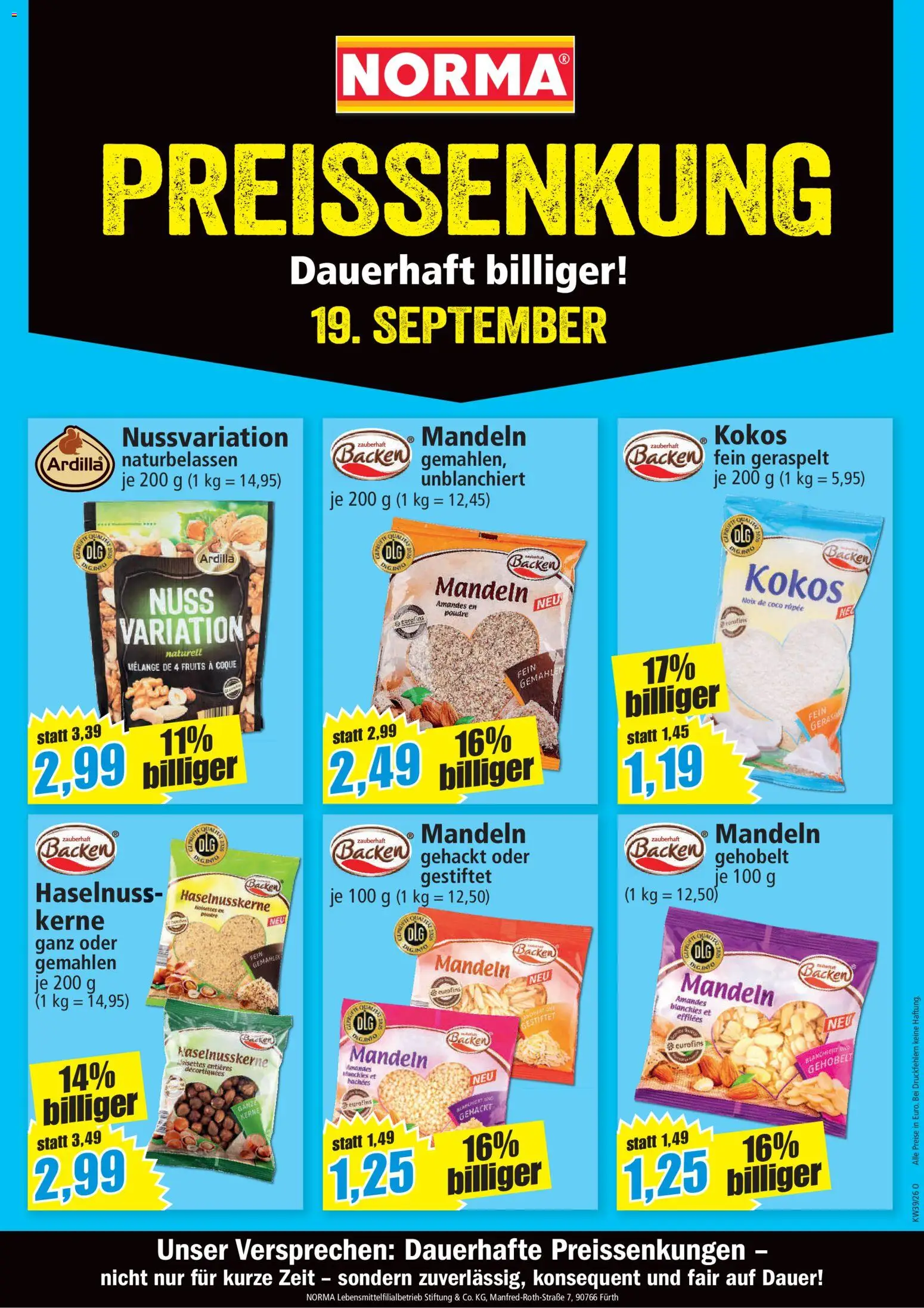 Vorschau von dem Prospekt des Geschäftes Norma, gültig ab dem 02.11.2026