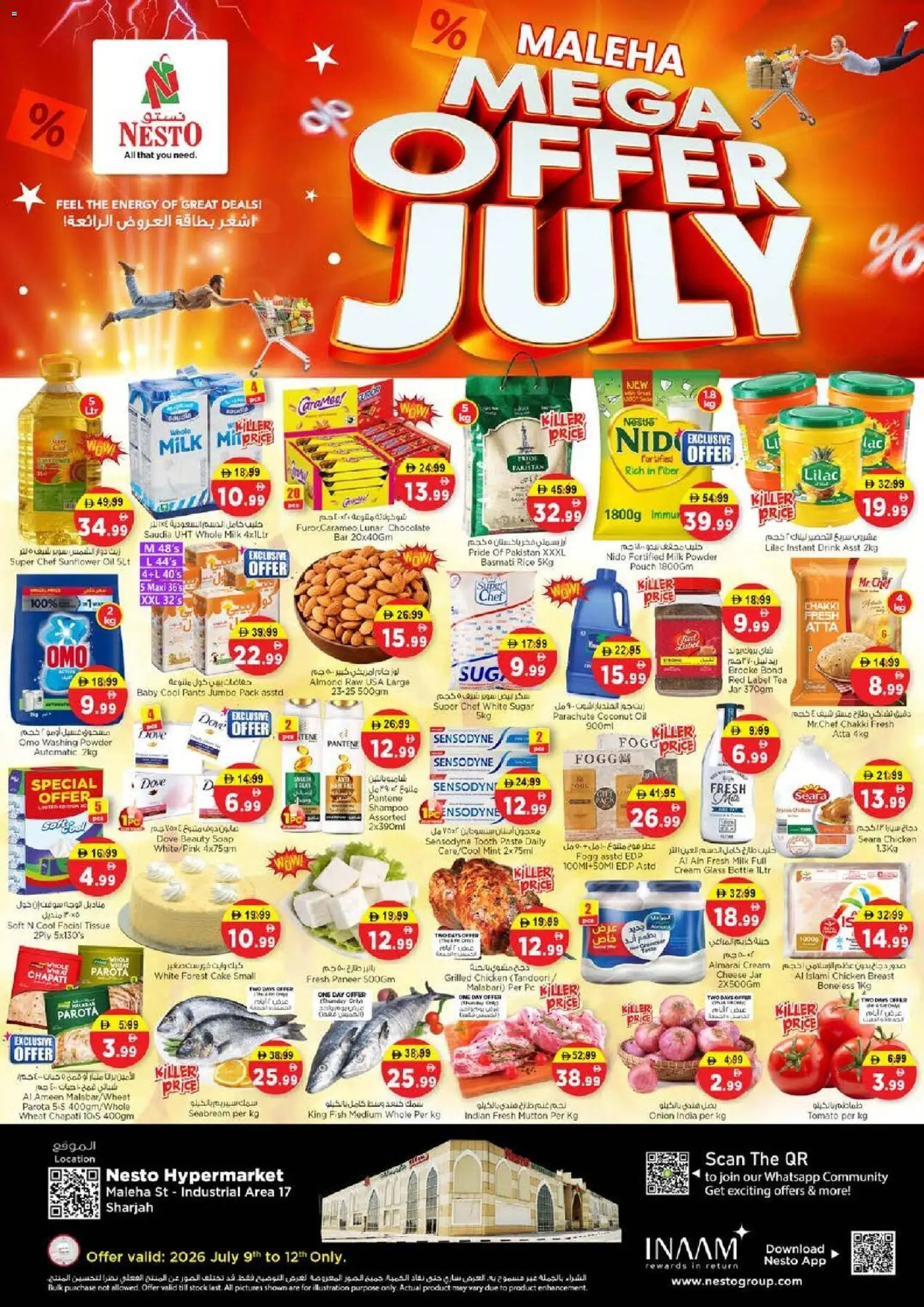 Preview of the catalogue Nesto catalogue megaoffer july of store Nesto valid from 9 Jul, 2026
